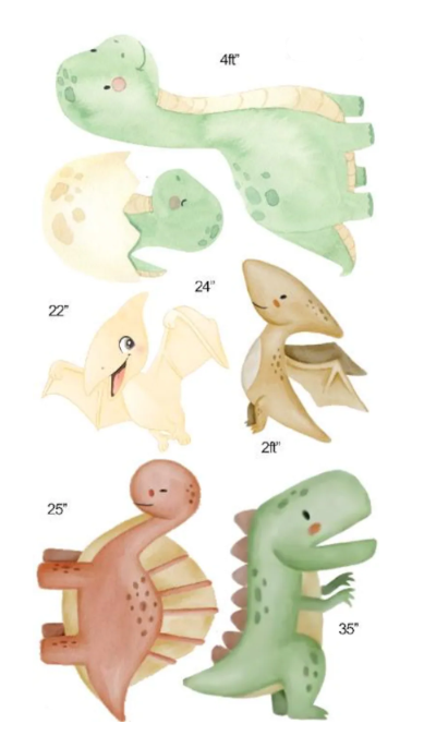 Dinosaur Adventure - Various Sizes